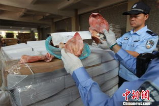 广州海关连破三宗亿元走私冻品大案 涉案案值达8.25亿元 图